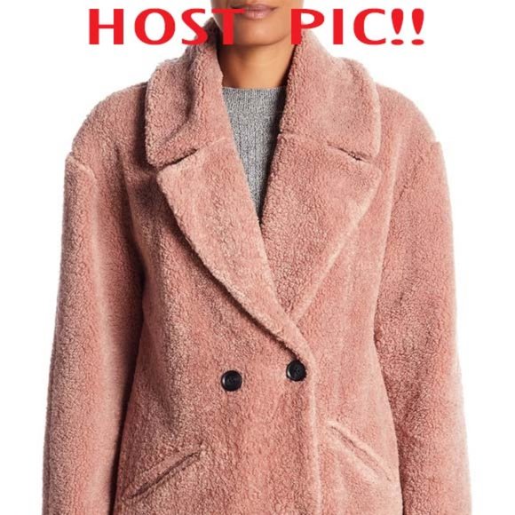 Lucky Brand Jackets & Blazers - NEW! LUCKY BRAND Button Teddy Bear Coat